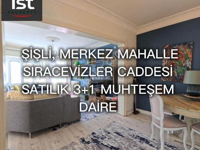 Şişli Merkez Sıracevizlerde Yatırım Fırsatlı 130m² Muhteşem 3+1