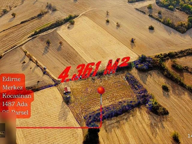 İRA GAYRİMENKUL'DEN İMARA YAKIN BÖLGEDE 4361 M SATILIK ARAZİ