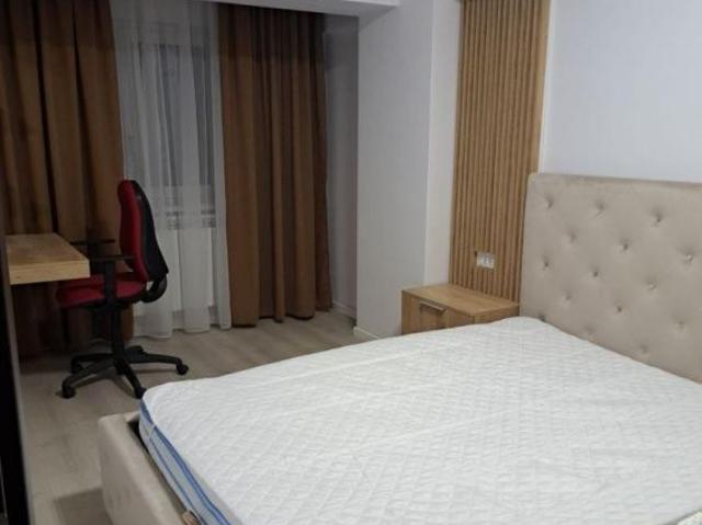 I rent a 2 room apartment in a new block, Evergreen Towers. +parking