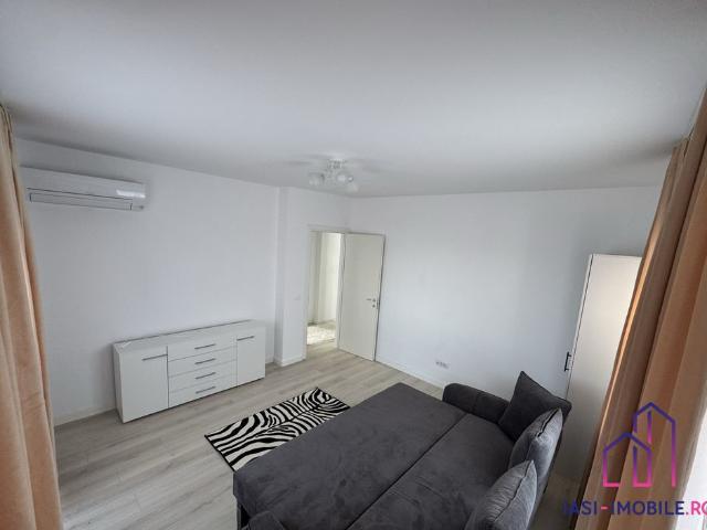 I rent apartment 2 rooms in new block, connest dacia