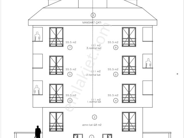 İstanbul Ataşehir Kayışdağı Mahallesi 1 + 1 + 1 Satılık Daire Projeden