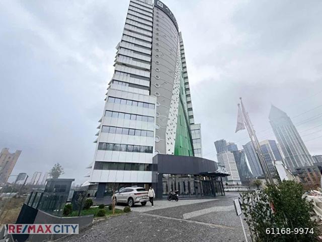 İSTANBUL FİNANS MERKEZİ ALİZE TOWER 'DA SATILIK BALKONLU 1+1OFİS