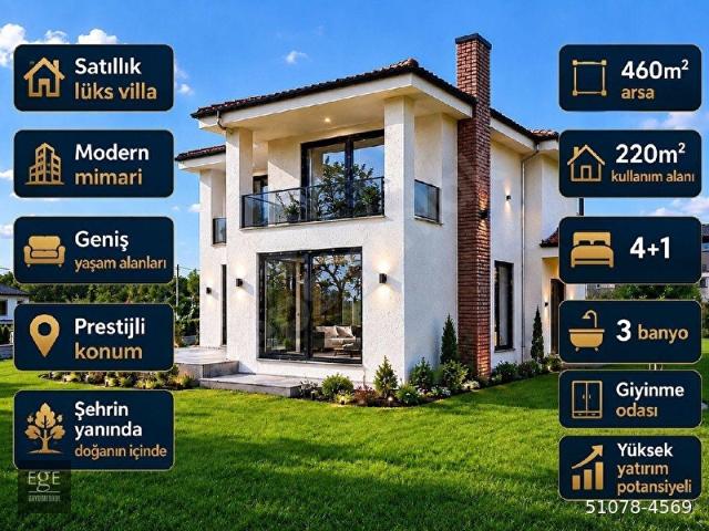İSTANBUL SİLİVRİ BUYUKCAVUSLUDA 220 M2 VİLLA
