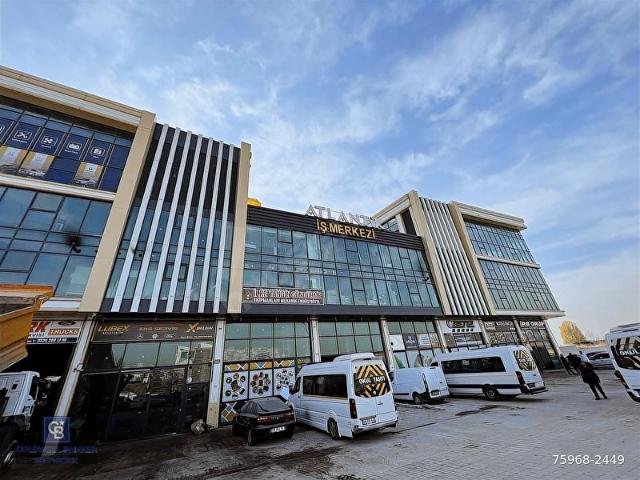 İSTANBUL YOLU ATLANTİK İŞ MERKEZİ 190 M2 SATILIK DÜKKAN