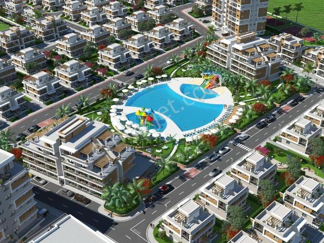 İskele Long Beach 2+1 Site İçerisinde Satılık Daire