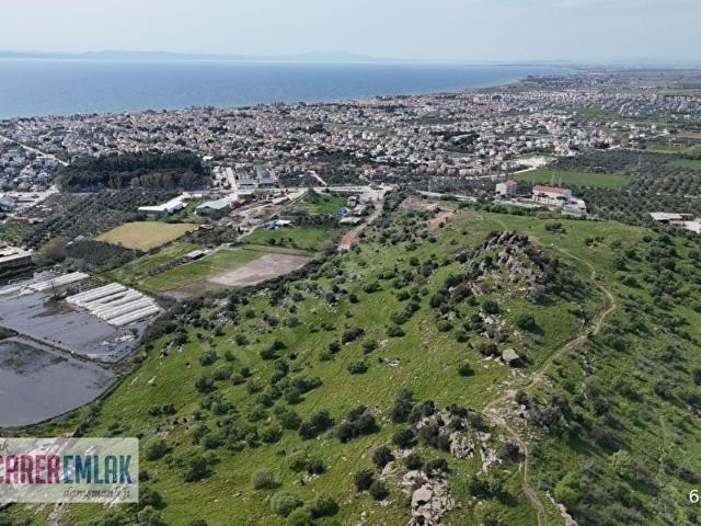 İsmetpaşa'da ikiz villa imarlı 370 m2,deniz manzaralı arsa