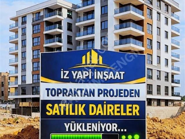 İz Yapı İnşaat Cebeci Mah. Toprak'dan Satılık Daireler