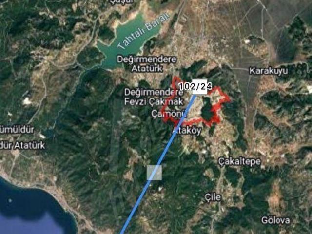 İZMİR MENDERES ÇAMÖNÜ 356 MK KOOP HİSSE DENİZE 14 KM YAKİNLIKTA