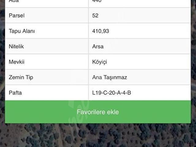 İZMİR ÖDEMİŞ'de ANAYOLDA SATILIK 3 ADET YAN YANA İMARLI PARSEL