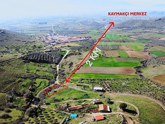İZMİR ÖDEMİŞ ESELLİ MAHALLESİ 492 METRE 2 KAT İMARLI ARSA