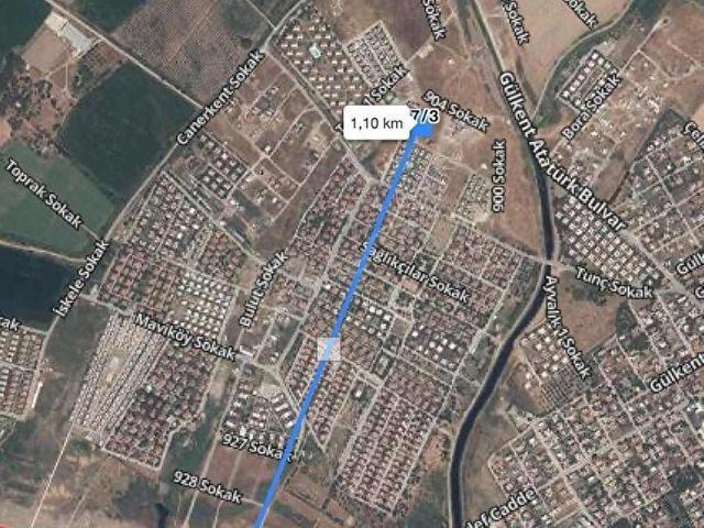 İZMİR DİKİLİ SALİHLERALTINDA SATILIK KÖŞE ARSA