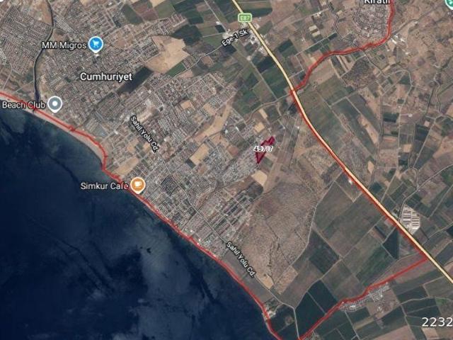 İZMİR DİKİLİ SALİHLER'DE 20.228 M2 MÜSTAKİL TAPULU SATILIK ARSA
