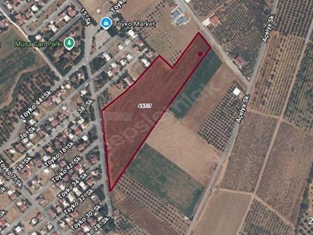 İZMİR DİKİLİ SALİHLER'DE 20.228 M2 MÜSTAKİL TAPULU SATILIK ARSA