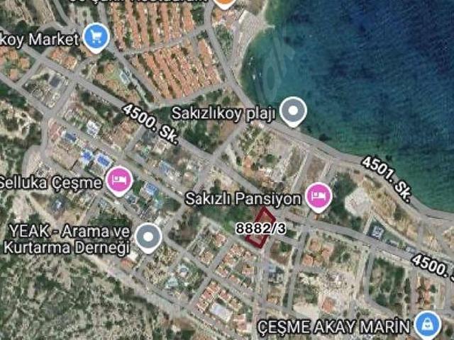 İZMİR ÇEŞME DALYAN'DA 165 m2 SATILIK ARSA