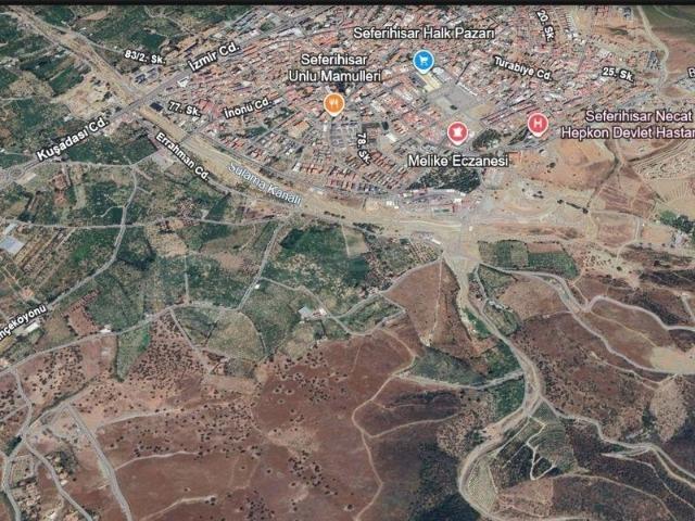 İZMİR SEFERİHİSAR'DA 454 m TARLAPAYLI KOOPERATİF HİSSESİ
