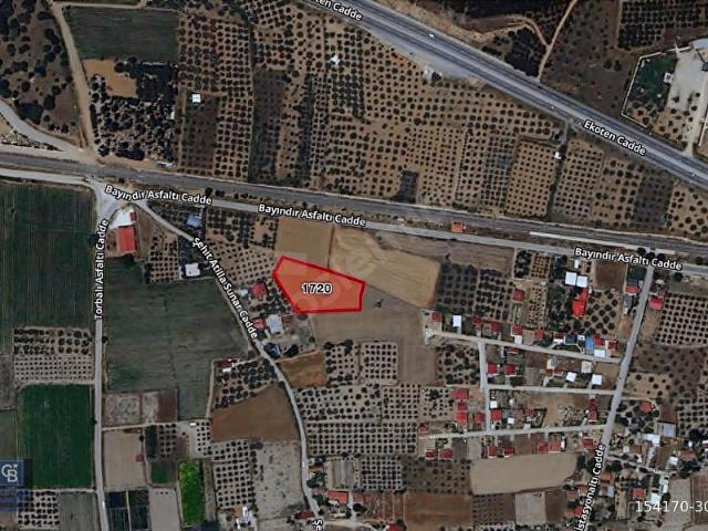 İZMİR TORBALIDA SATILIK TARLA 3560M2