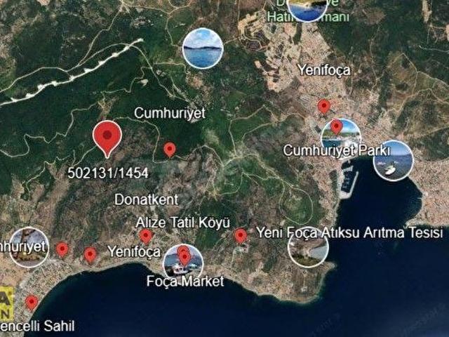 İZMİR YENİFOÇA 3 ZEYTİN AĞAÇLI 1.DERECE SİT ALANI SATILIK TARLA