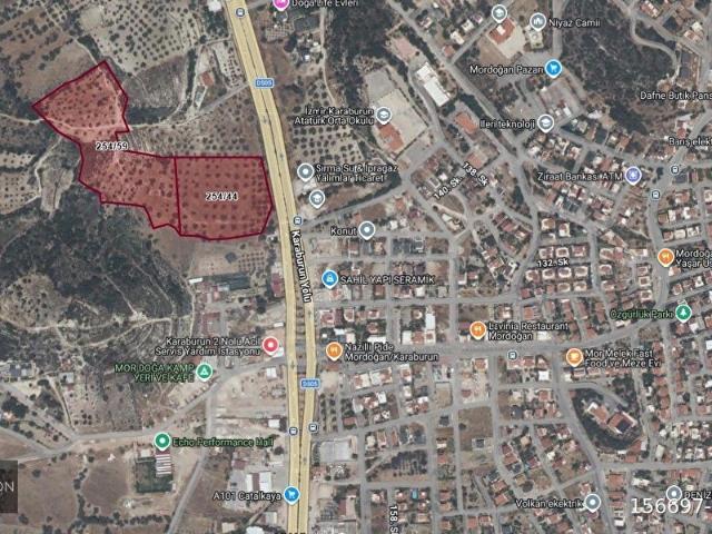 İZMİRKARABURUN YOLUNA CEPHELİ, MERKEZDE, 32 DÖNÜM!