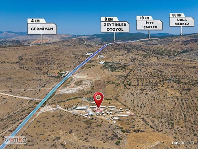 İzmir Çeşme Eski Yolunda Satılık 12872m2 Satılık Çiftlik &Arazi