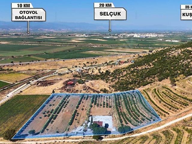 İzmir Torbalı Ahmetli Mahallesi'nde Satılık 117 Dönüm Arazi