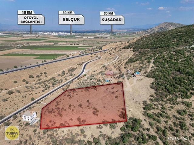 İzmir Torbalı Ahmetli Mahallesi'nde Satılık 6373 Metrekare Tarla
