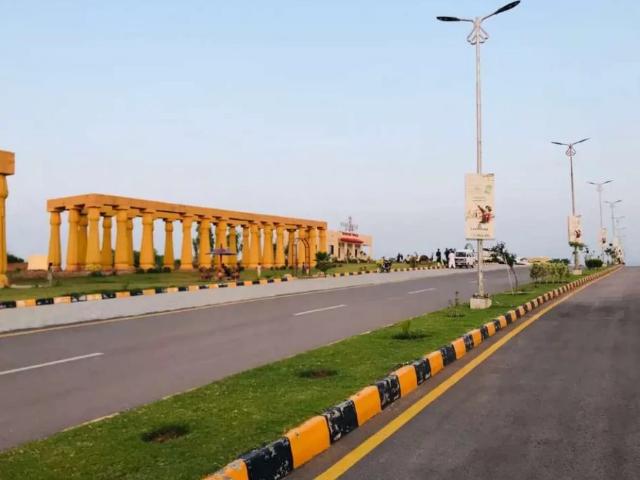 I 15 2 lavel aria sun face plot for sale best location Islamabad F 11 ID 53715