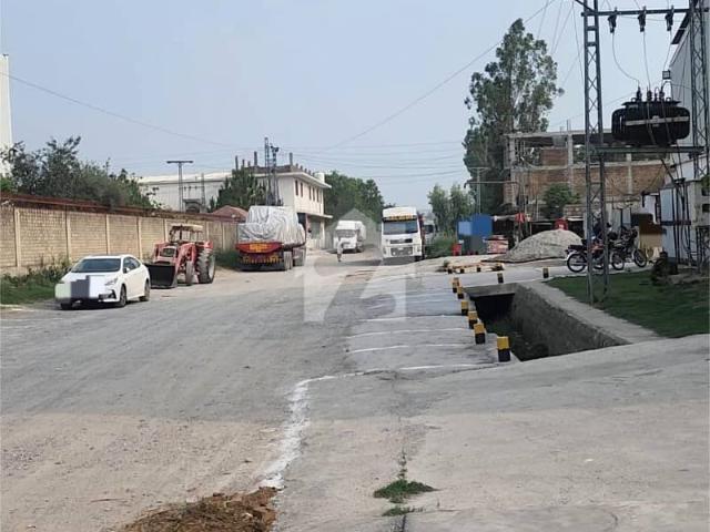 I 9 Main Road Plot with Big Parking area Plot Size 4 Kanal with 2 Kanal Extra Land Total 6 Kanal area For Sale