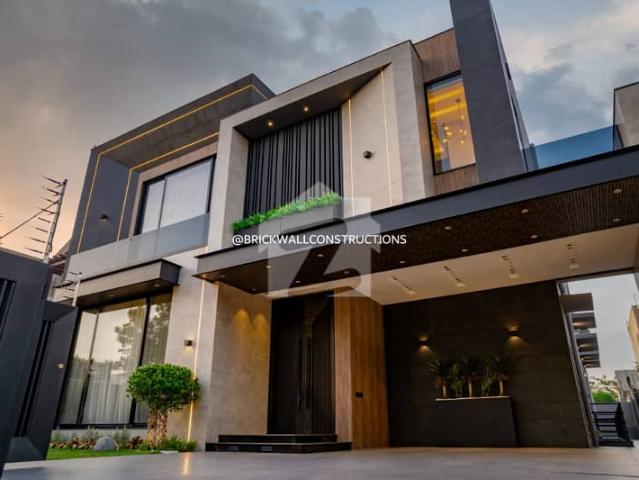 Iconic Living Redefined 1 Kanal Brand New Fully Furnished Home In DHA Phase 6 With Basement Home Theatre, Elegant Design &Amp  Exceptional Comfort