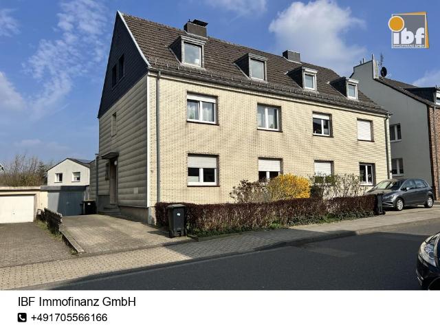 IBF Immo + 1 2 FHS mit schönem Grundstück und Garage in Aachen Brand!