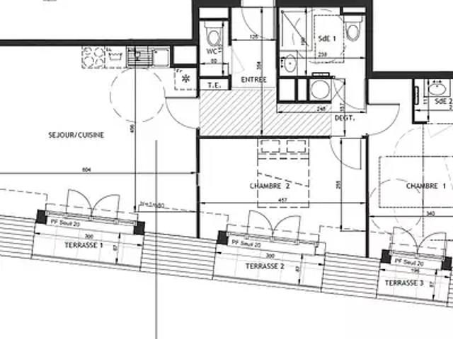 Igny 91430 Achat / Vente appartement 3 pièces t3