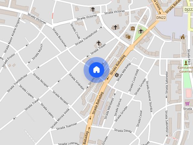 ID 88 De închiriat: Garsonieră confort 1 Strada Mircea Voda