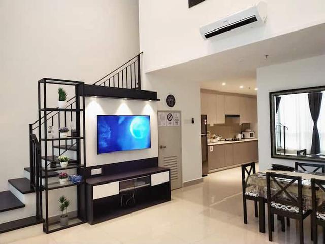 ID Design Fully Furnished Duplex Mutiara Ville beside ceria lakefront