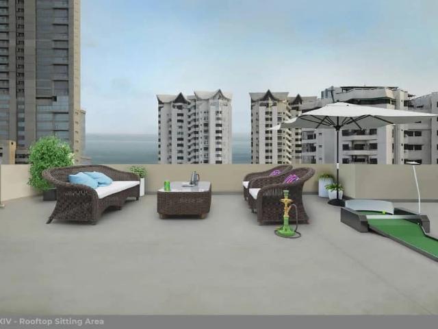 Ideal Veiw Unfurnished Beautiful Penthouse Available for sale Karachi Clifton ID 78687