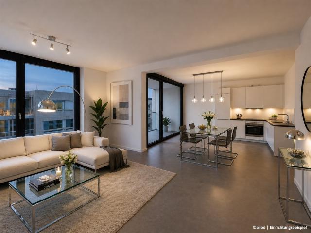 Ideal ausgestattete Familienwohnung im 6. OG QH Colonnades ab sofort bezugsfertig