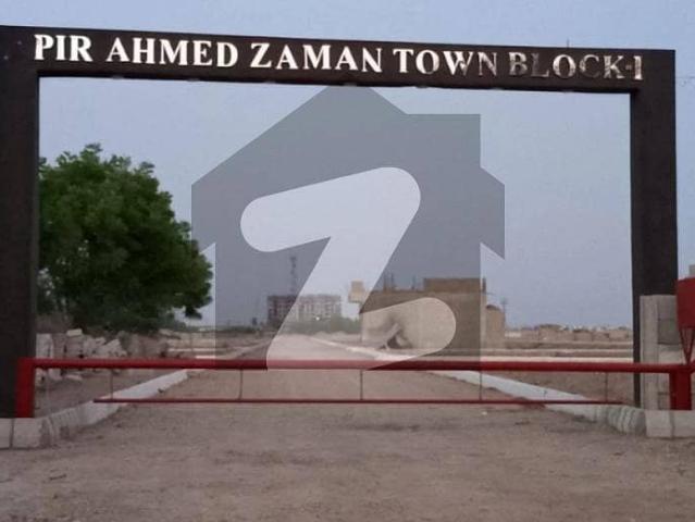 Ideal Commercial Property of 200 Sq. Yards available in Pir Ahmed Zaman Town Block 1