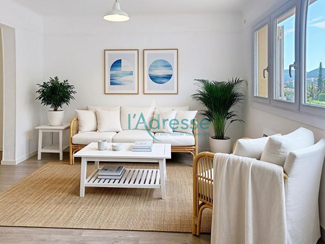 Ideal Invest ou 1Er Achat: T2 + Parking 41m² Mandelieu la Napoule