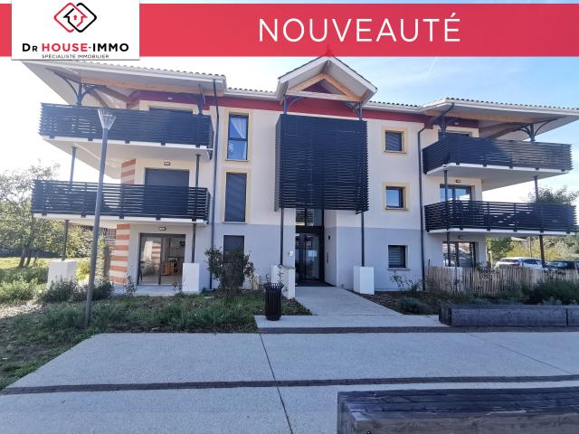 Idéal investisseur T2 vendu loué Résidence récente en copropriété avec espaces verts A environ 3 km de la mer et 25 km d'Arcachon