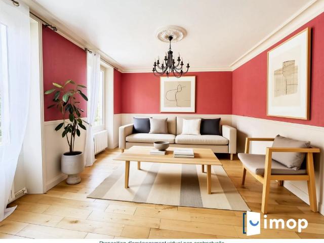 Idéal investisseur – T3 de 62 m² à 350 m de la Gare de Melun + Grande chambre + Cave + Faibles charges