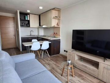 Ideal inversión frente a eje v. Mackenna | 1 Dormitorios por 2050.00 en San Joaquín