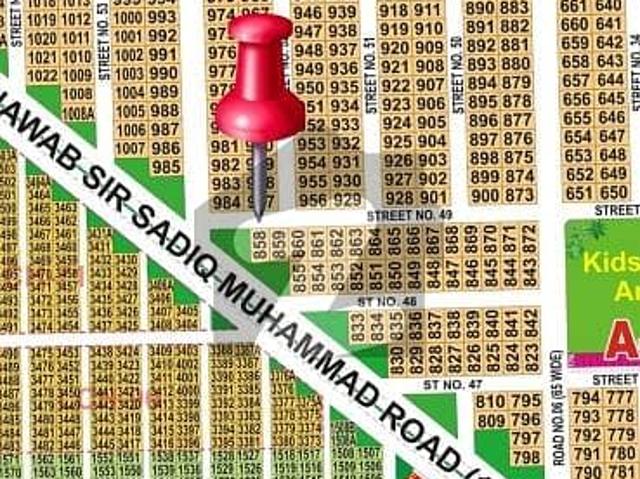 Ideal Location Plot Available For Sale 28Marla Extra Land + 120fit Road