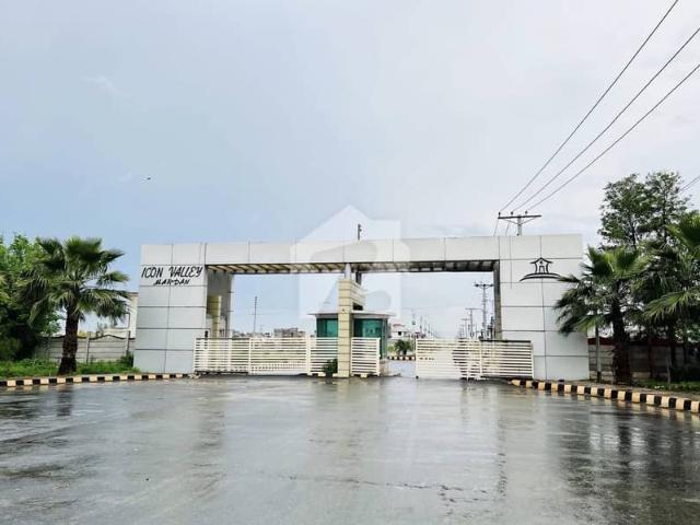 Ideal location Plot is available for Sale In Icon Valley Town Mardan