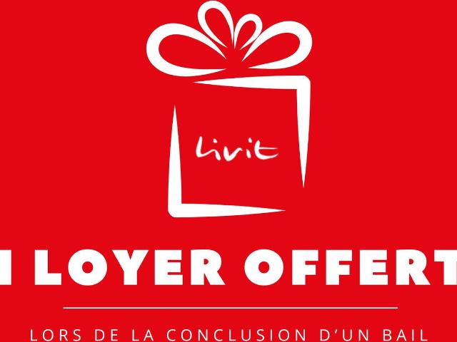 Idéal pour un couple ! Un mois de loyer offert