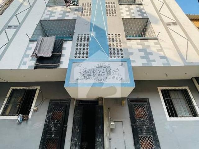 Ideal Prime Location 800 Square Feet Flat Available In Azam Basti, Karachi