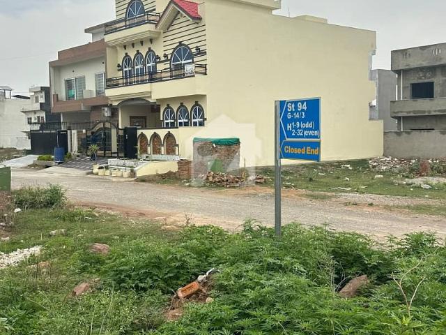 Ideally Located Plot For Sale In Sector G 14/2 Islamabad