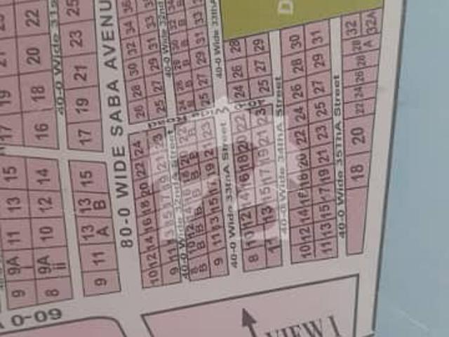 Ideally Located Residential Plot Of 800 Square Yards Is Available For Sale In Karachi
