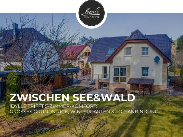 Idylle trifft auf 240m² Komfort: Großes 914m² Grundstück,Carport, Keller, Wintergarten&Top Anbindung