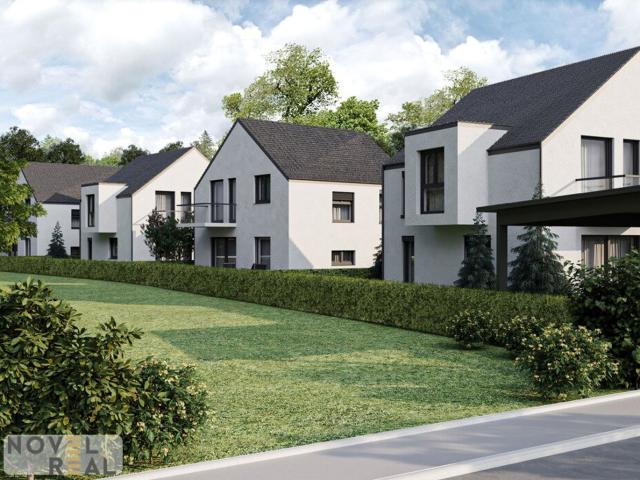 Idyllische Einfamilienhäuser mitten im Grünen