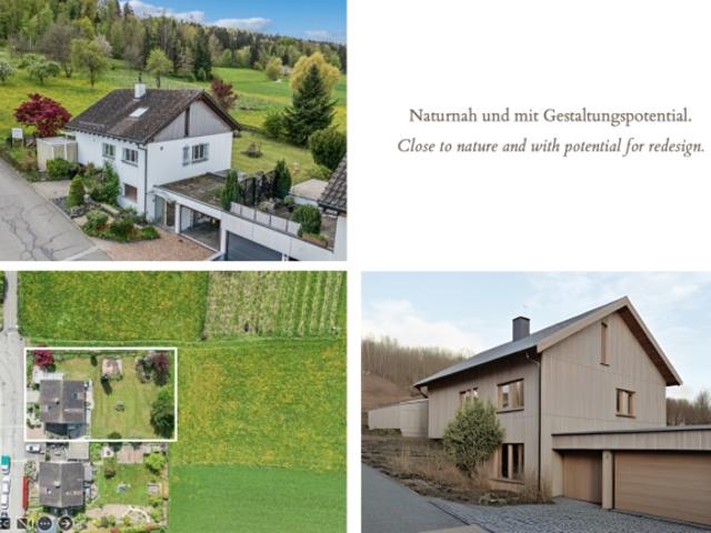 Idyllische Lage mit viel Privatsphäre und Gestaltungspotenzial