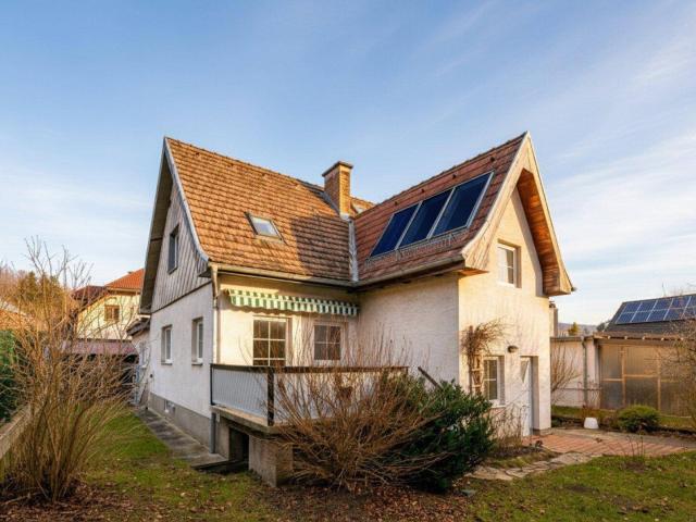 Idyllisches Einfamilienhaus auf ebenem Grund am Waldrand in Purkersdorf
