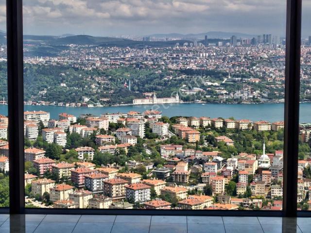 Çiftçi Towers'da Güncel A+b Boğaz Manzaralı Satılık 5+1 Daire